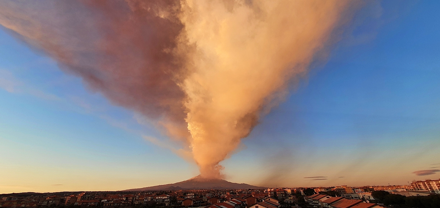Mount Etna Spectacular Eruption