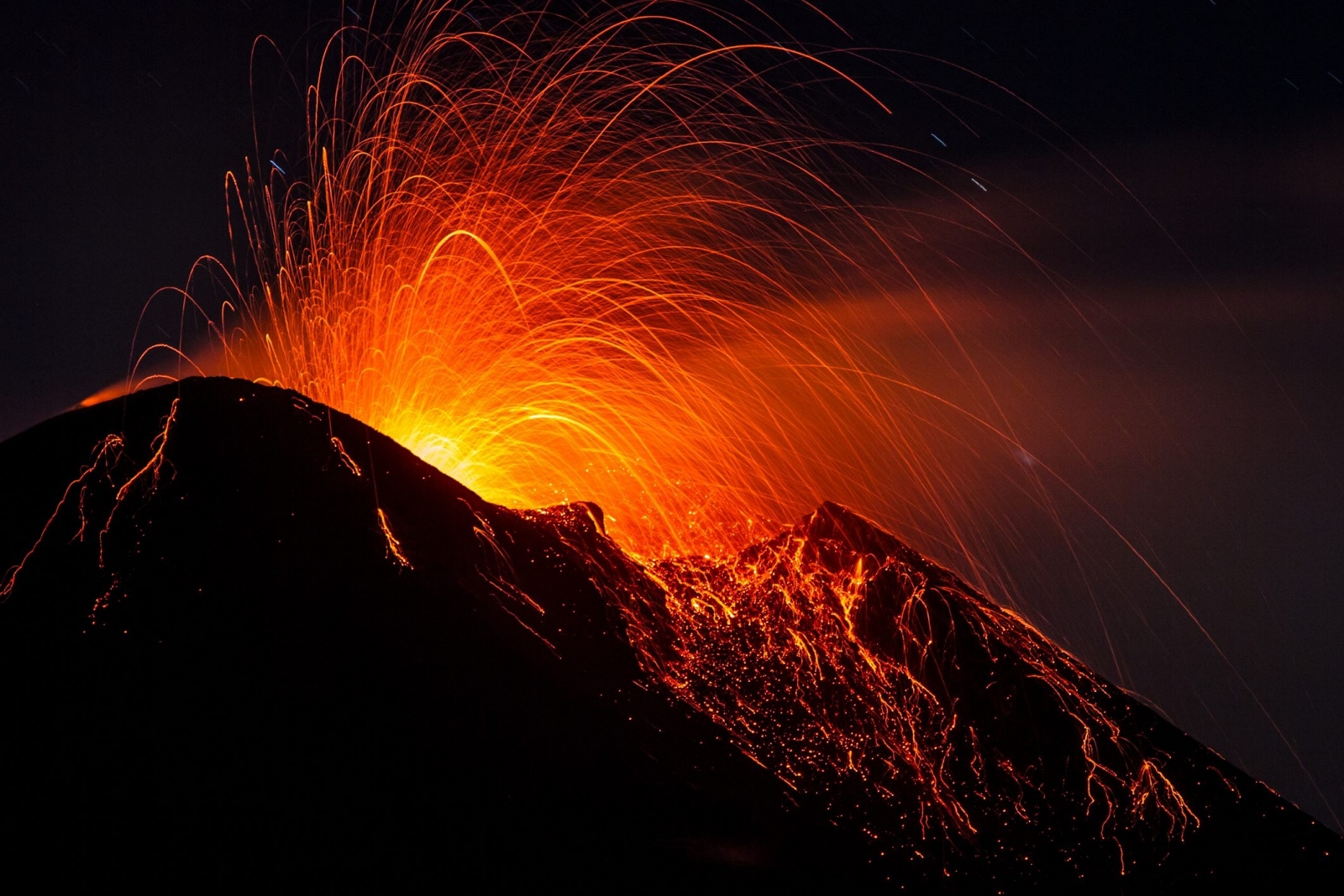Mount Etna Last eruption