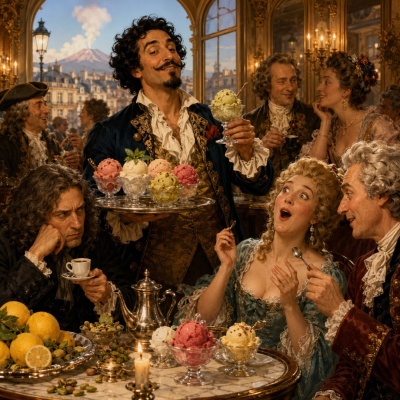 Francesco Procopio dei Coltelli: The Sicilian Father of Gelato in Paris