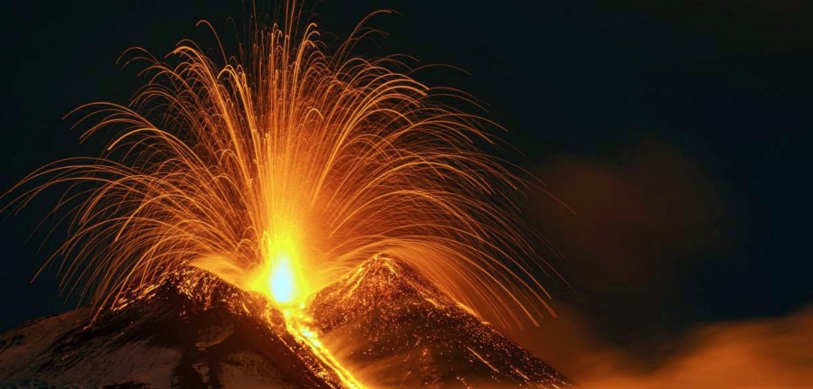 Eruption Etna Décembre 2023