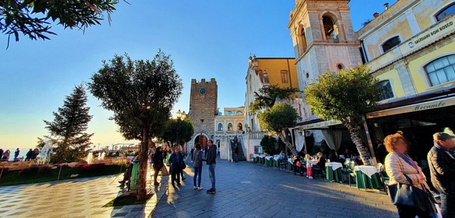 Visit Taormina, "the pearl of the Mediterranean"