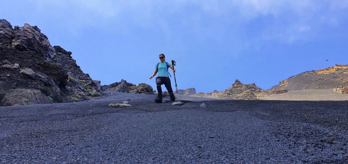 Photo: randonnée Etna en téléphérique