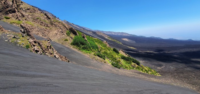 Photo: randonnée Etna en téléphérique