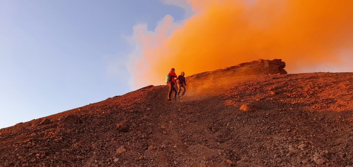 Foto: visita Etna al tramonto