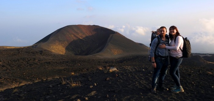 Photo: Excursion au coucher du soleil sur l'Etna