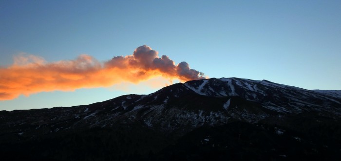 Foto: visita Etna al tramonto