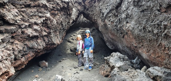 Photo: Visite en famille de l'Etna