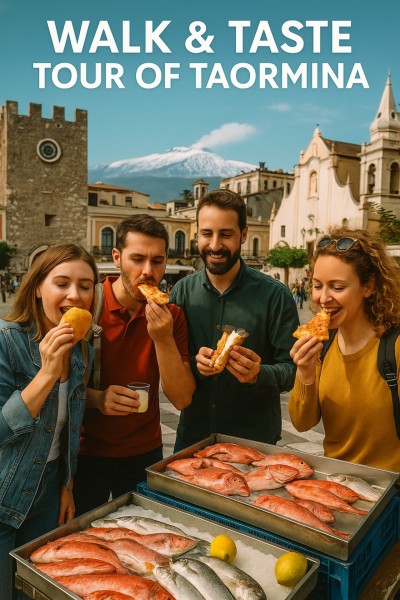 Walk & Taste tour in Taormina